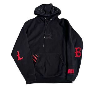 Bruce Lee Shoe Palace Black Pullover Hoodie Heavyweight Sweatshirt Men's M